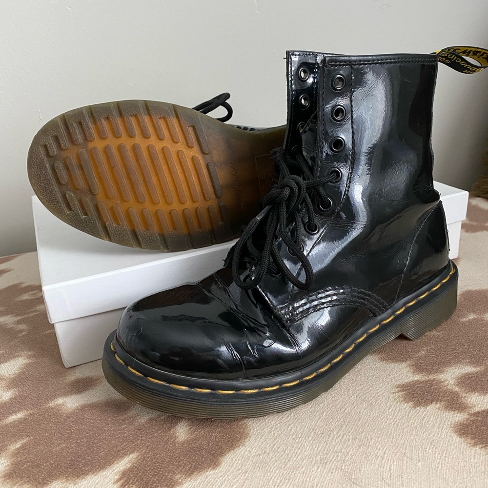 Dr. Martens 1460 black patent leather